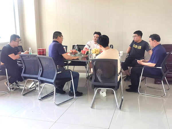 2022年6月23日，體育用品連鎖超市Intersport 來我廠洽談合作